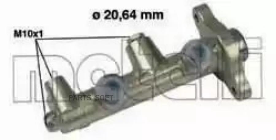 

Главный тормозной цилиндр [20.64mm]