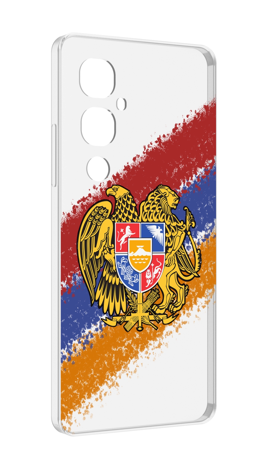 

Чехол MyPads флаг герб Армении для Tecno Pova 4 Pro, Прозрачный, Tocco