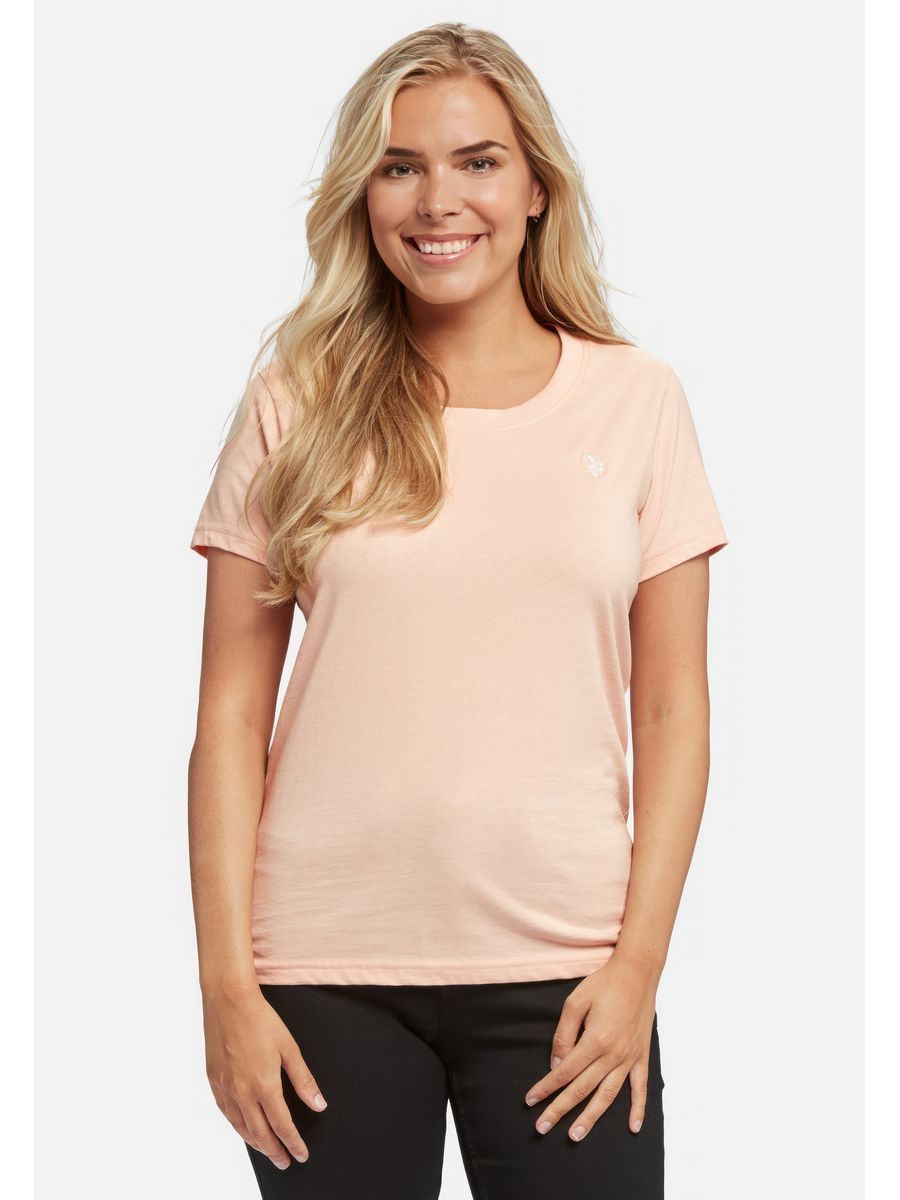 

Футболка женская U.S. POLO Assn. US221D019 оранжевая XS, Оранжевый, US221D019