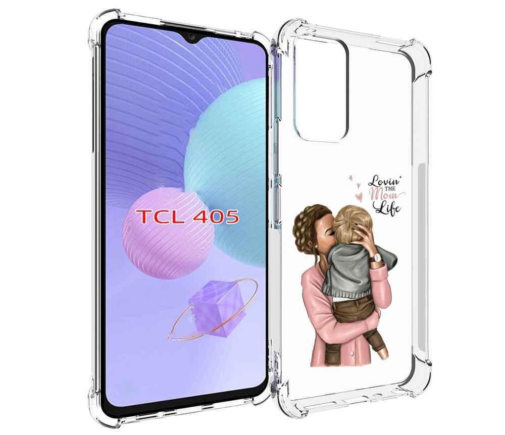 

Чехол MyPads Любовь-мамы детский для TCL 405, Tocco