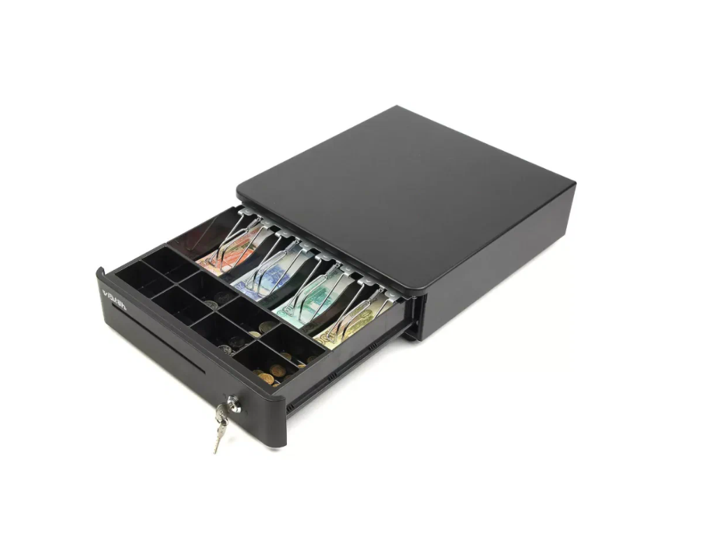 

Денежный ящик для кассы VIOTEH HVC-10 черный, HVC-10