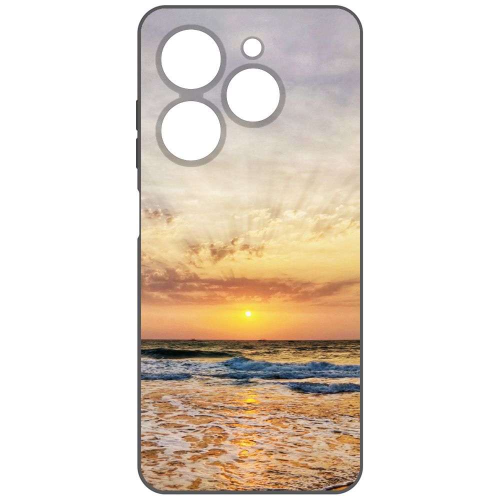 

Чехол-накладка Krutoff Soft Case Индия, Пляжи Гоа для TECNO Spark Go 2024 черный