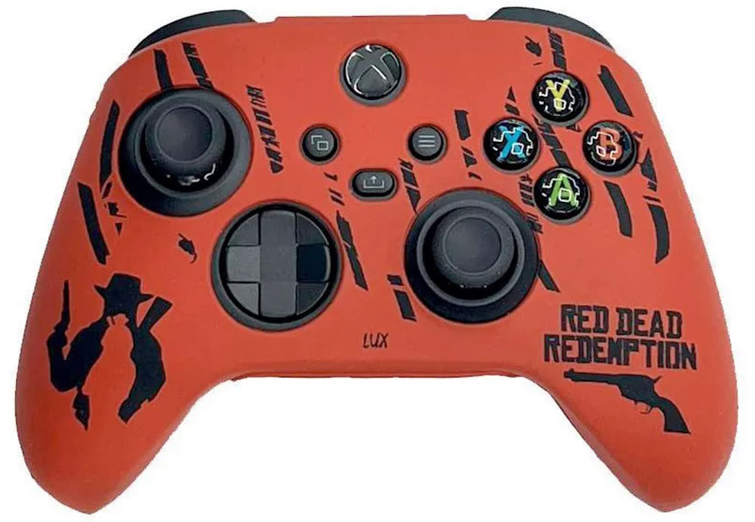 Чехол для геймпада NoBrand Silicone Case Red Dead Redemption Red для Xbox One