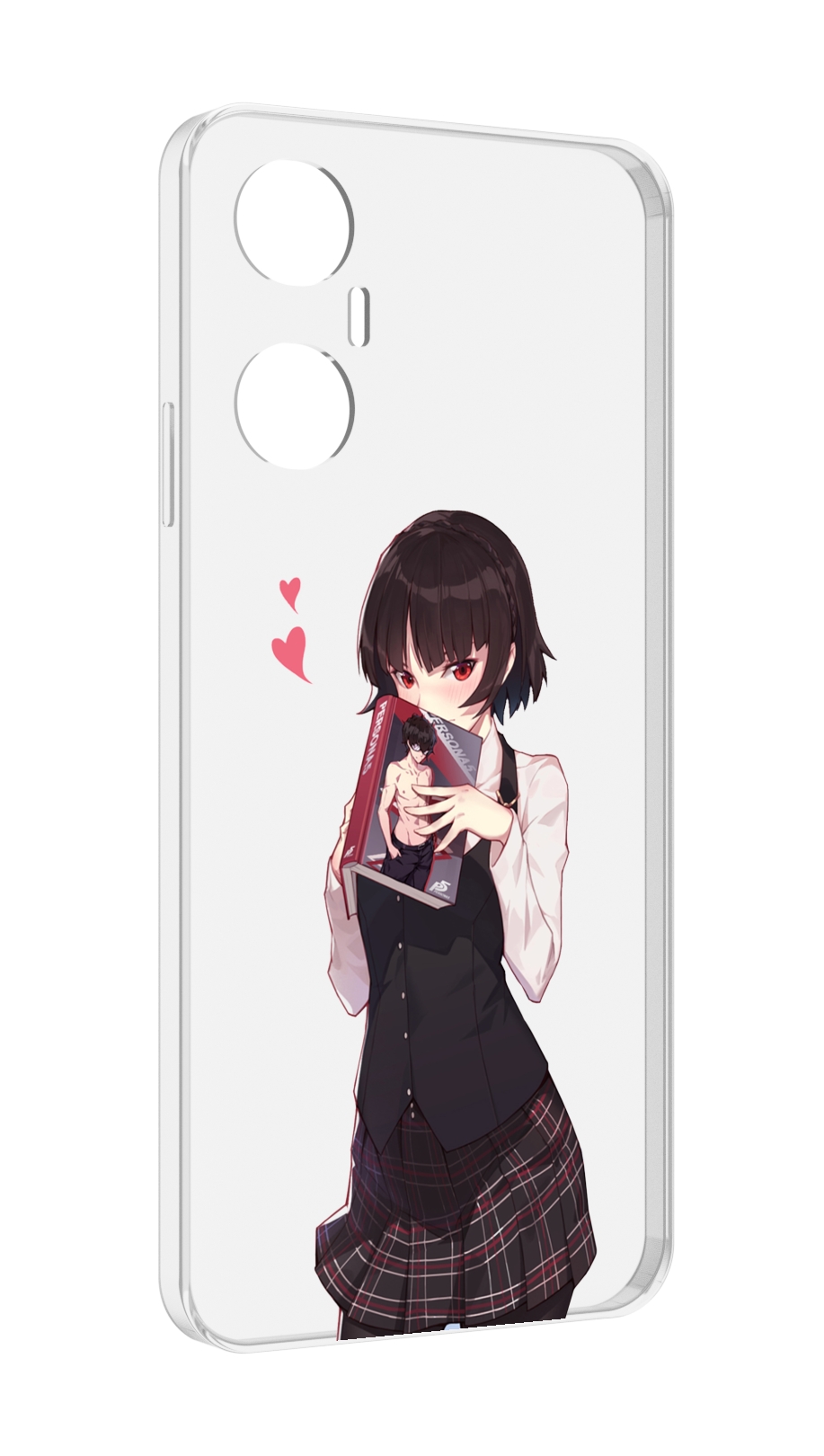 

Чехол MyPads Persona 5 - Makoto Niijima для Infinix Hot 20 5G, Прозрачный, Tocco
