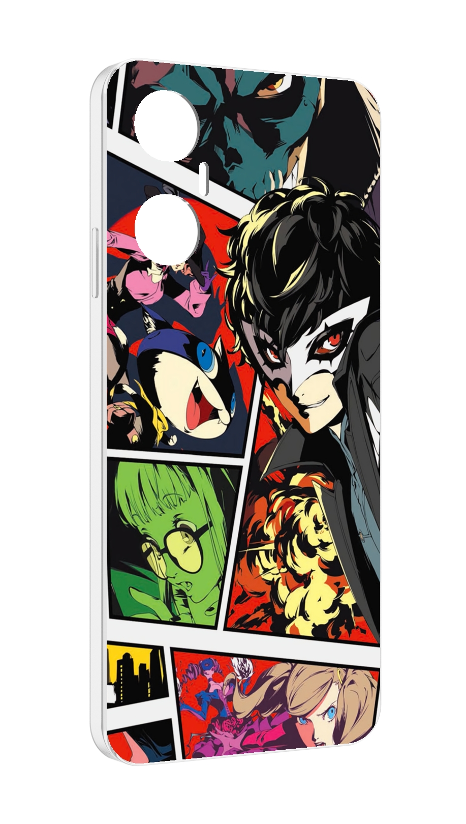 

Чехол MyPads Persona 5 art для Infinix Hot 20 5G, Прозрачный, Tocco