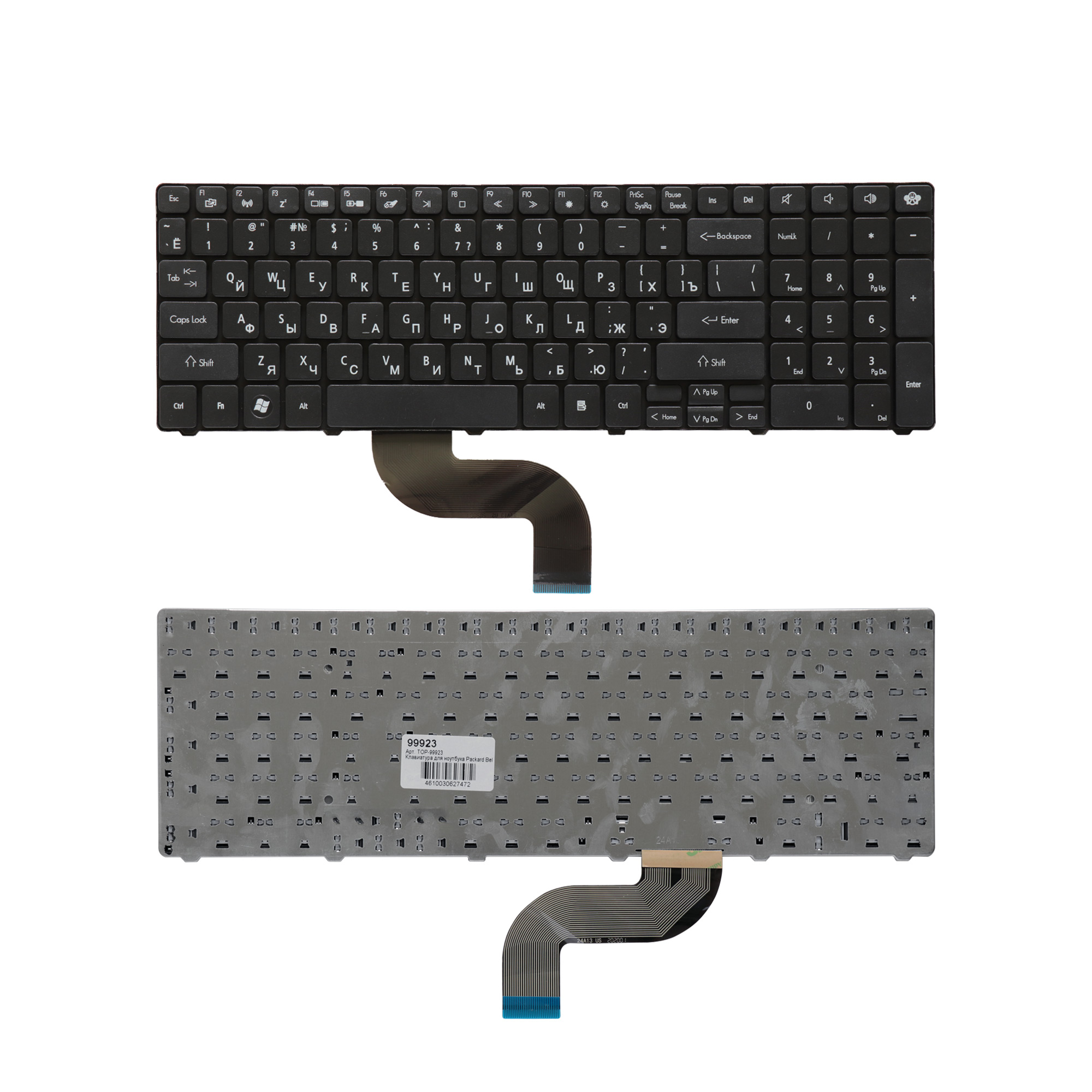 

Клавиатура для ноутбука Packard Bell EasyNote TM86, TX86, NEW90, PEW91 Series. Плоский Ent