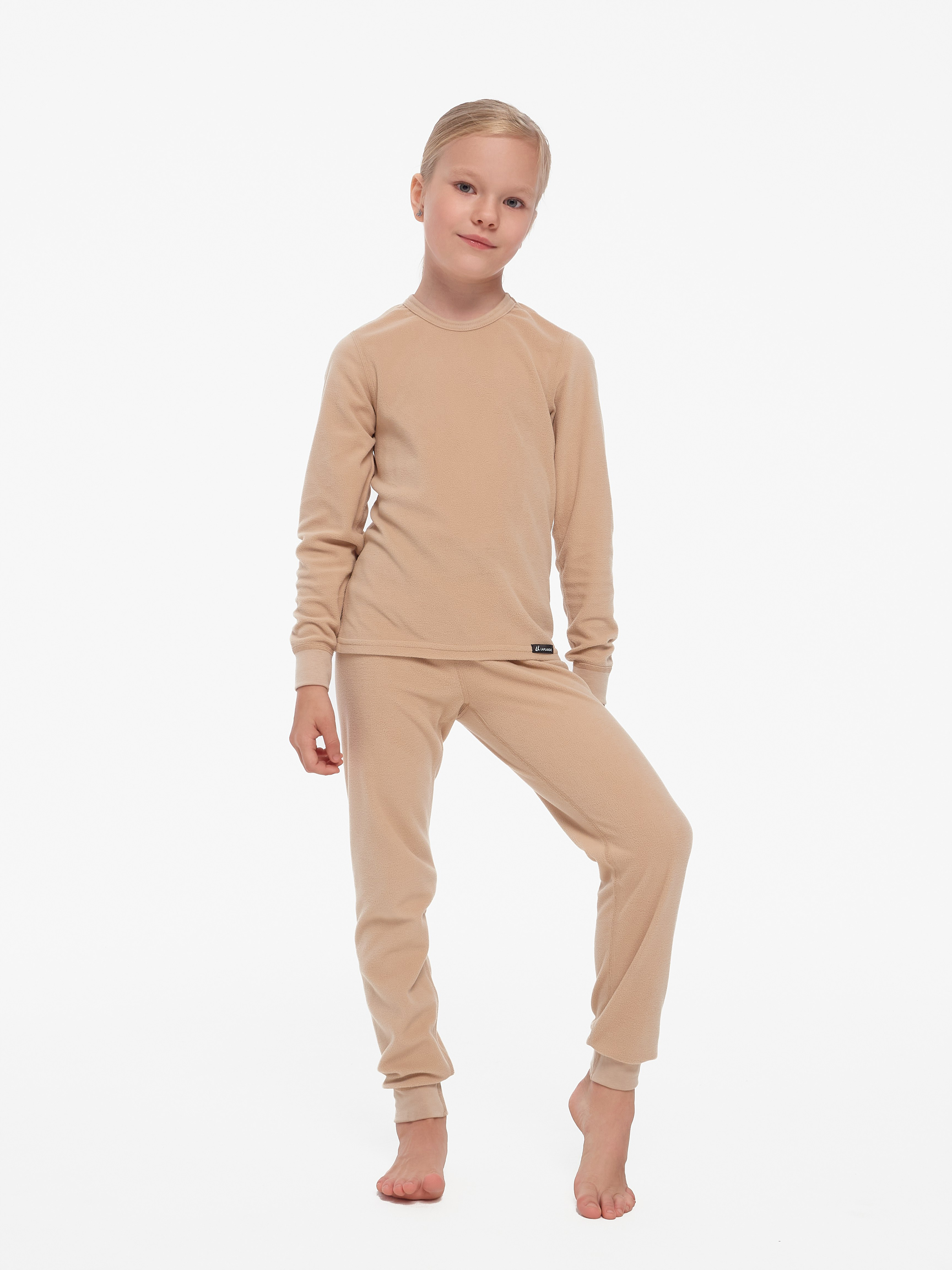 Термобелье детское комплект Laplandic L25-1992SET, бежевый, 134