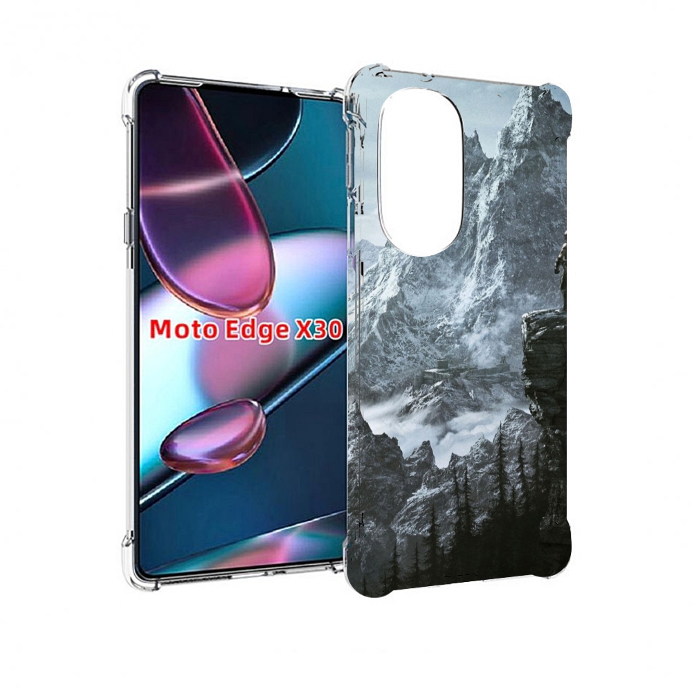 

Чехол MyPads The Elder Scrolls V Skyrim для Motorola Moto Edge X30, Прозрачный, Tocco