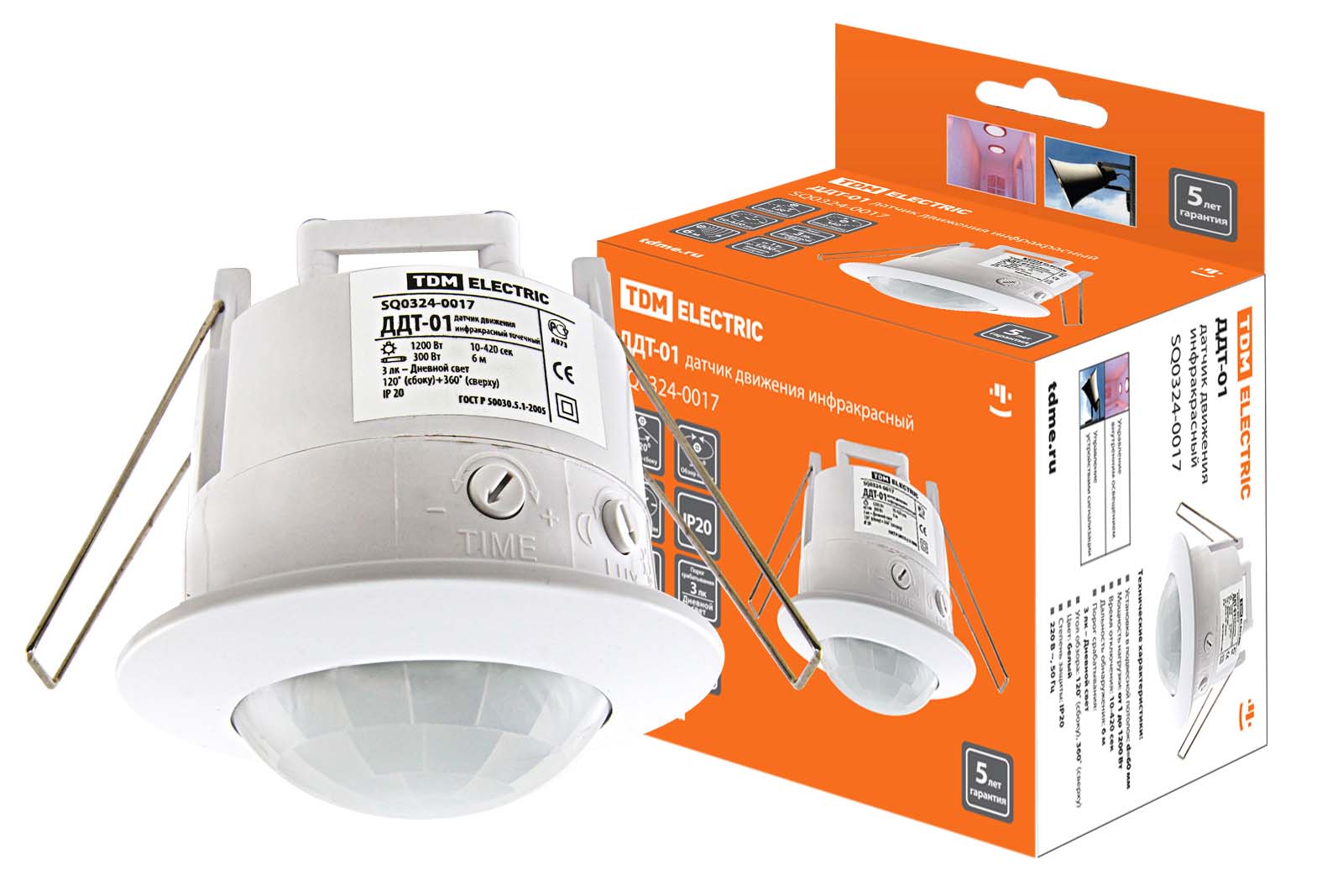 

Датчик движения TDM ELECTRIC SQ0324-0017