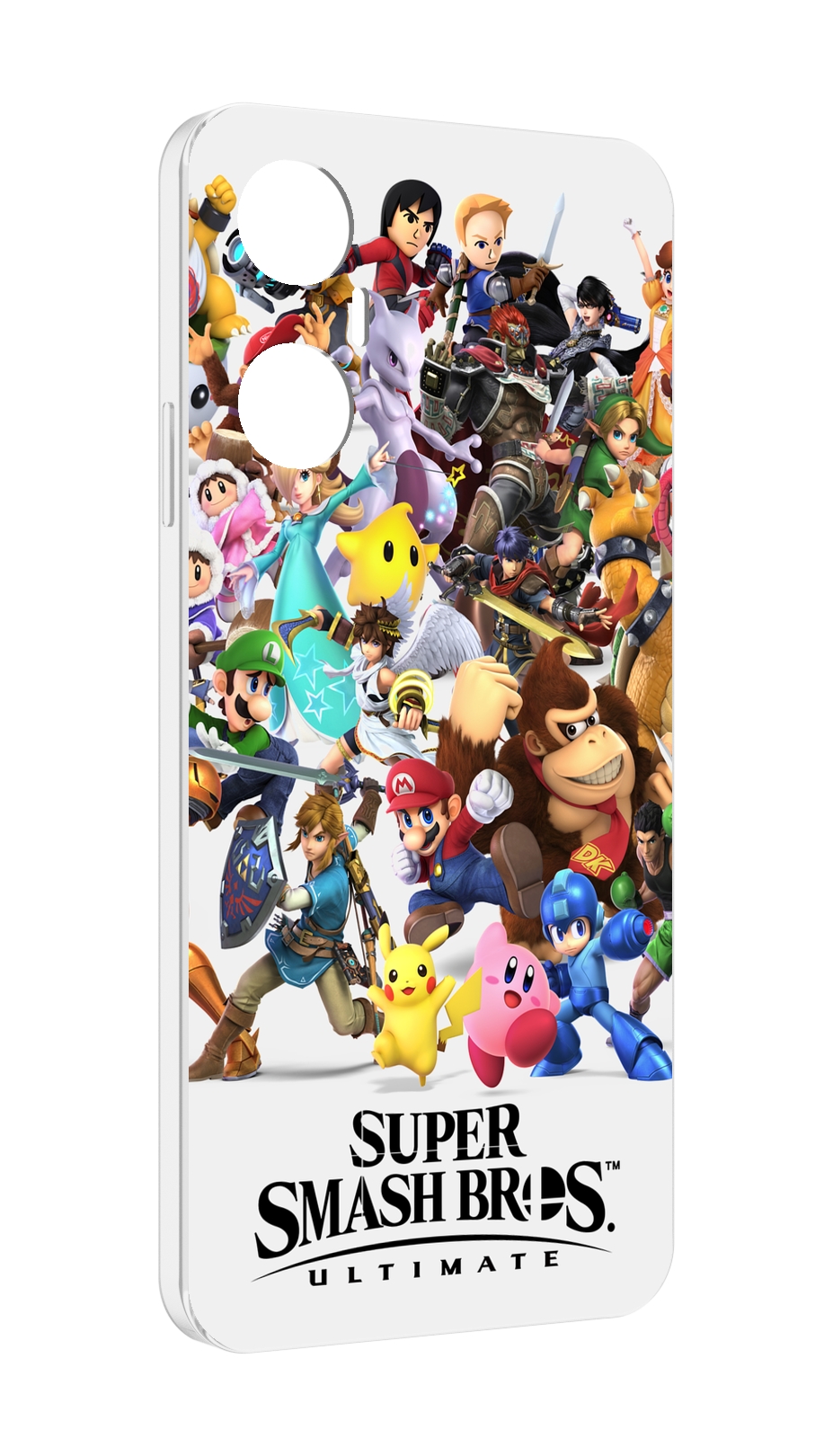 

Чехол MyPads Super Smash Bros для Infinix Hot 20 5G, Прозрачный, Tocco
