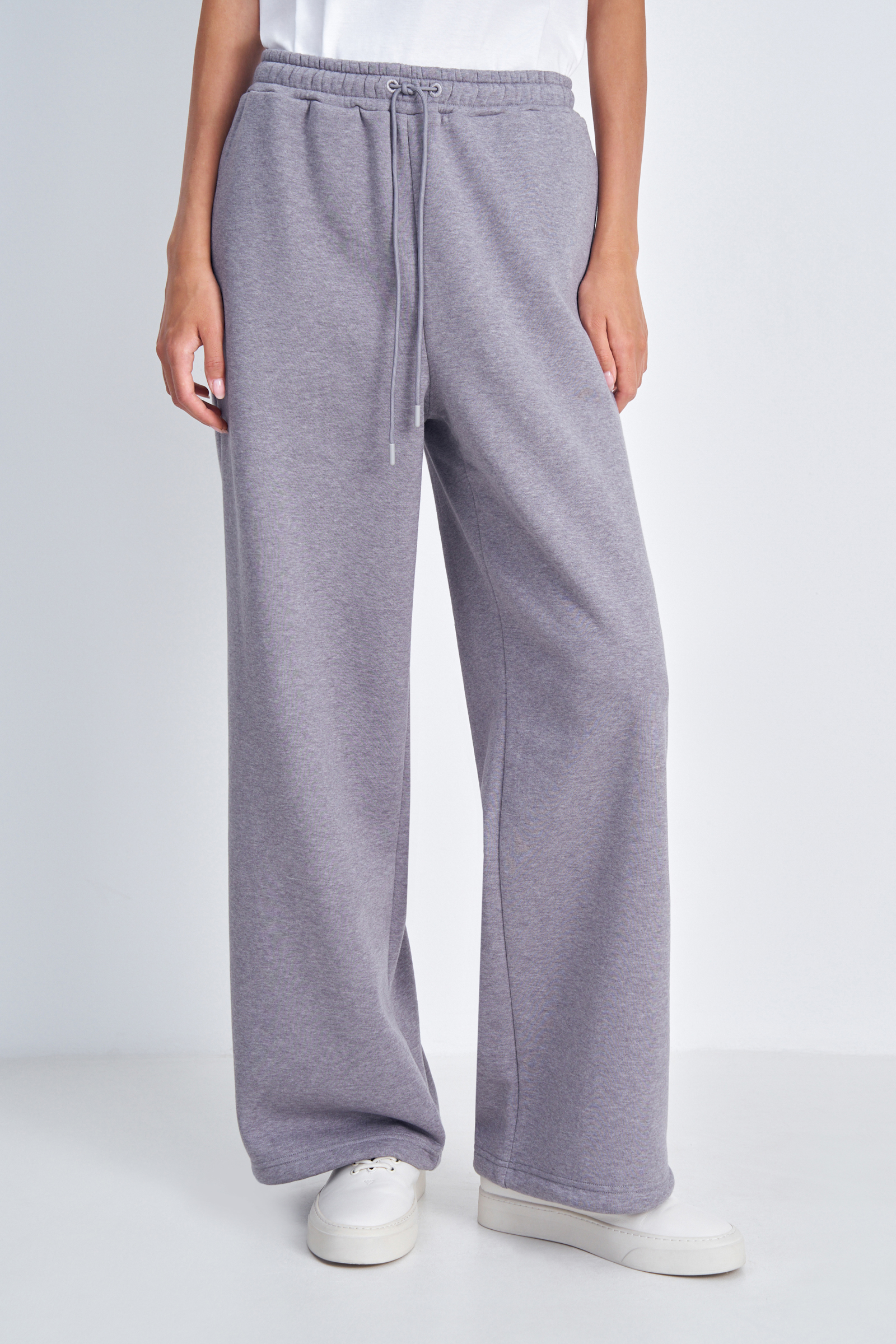

Спортивные брюки женские Finn Flare FAD110161 серые 2XL, Серый, FAD110161