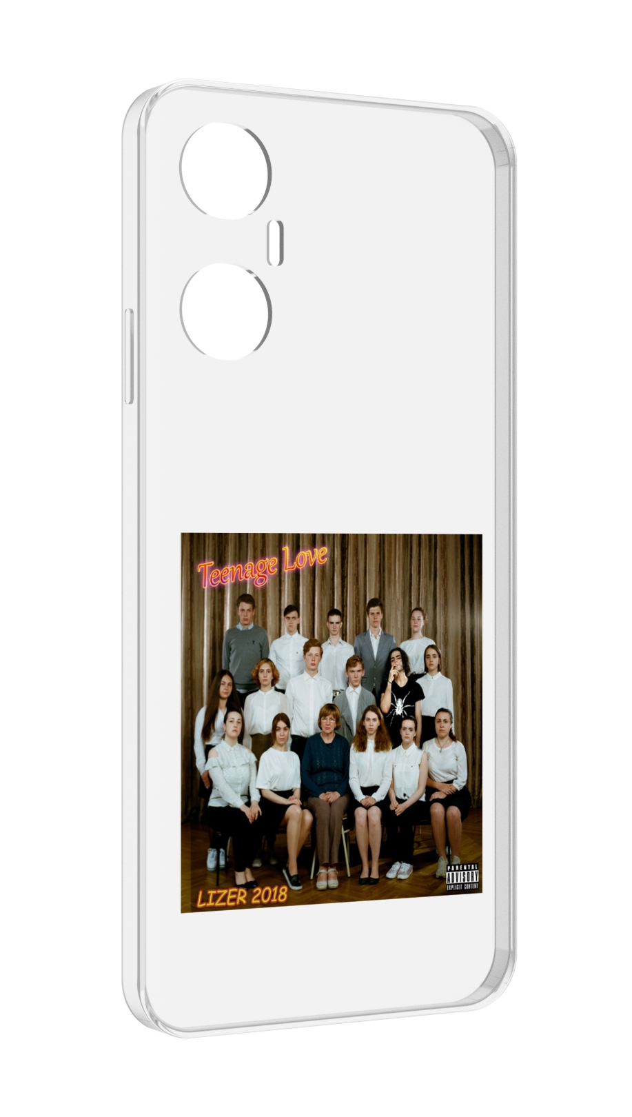 

Чехол MyPads Teenage Love LIZER для Infinix Hot 20 5G, Прозрачный, Tocco