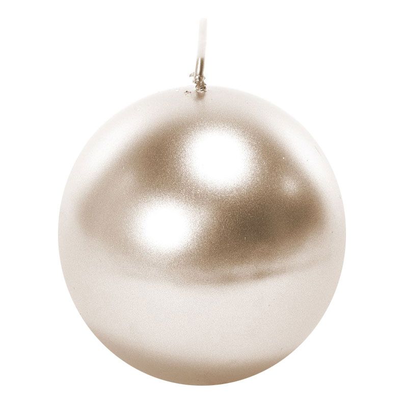 

Свеча Mercury Deco Lucid ball 6 см шампань