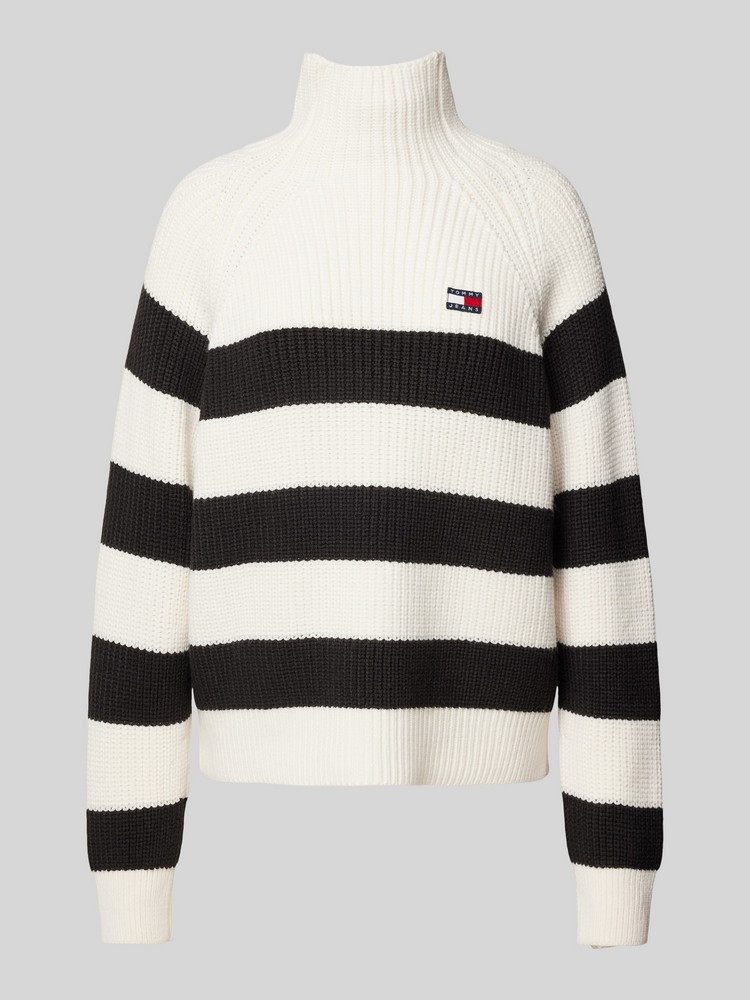 

Свитер женский Tommy Jeans DW0DW19914 белый L, DW0DW19914