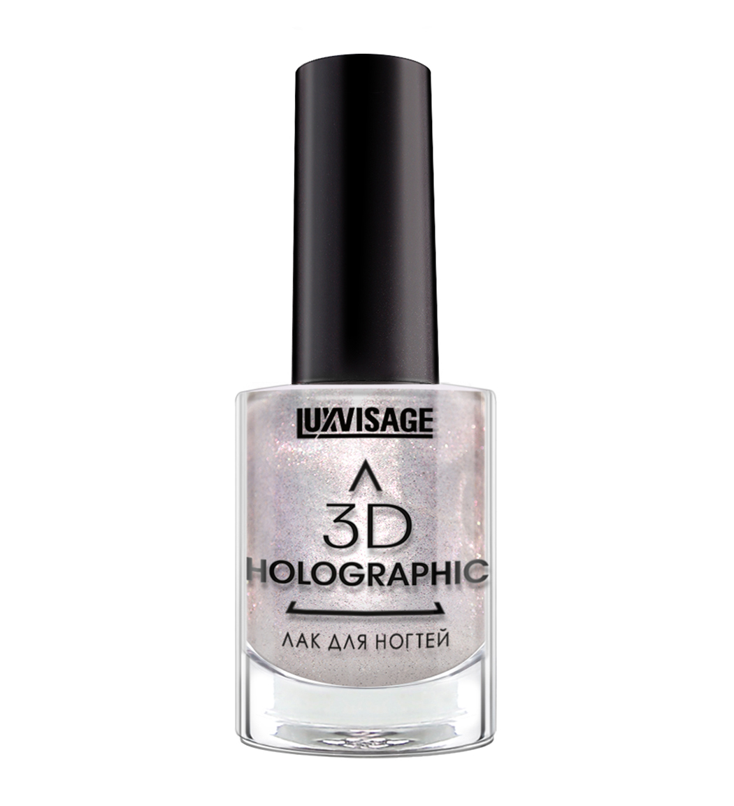 

Лак для ногтей Luxvisage 3D holographic 715, 11г, Серебристый