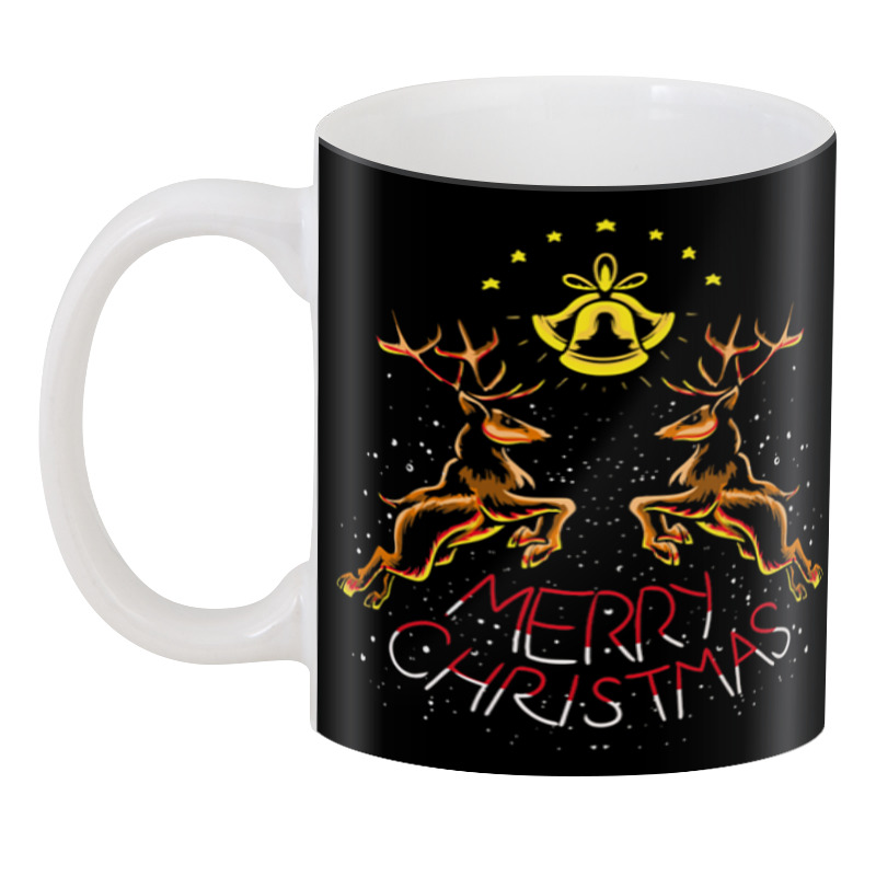 фото 3d кружка printio merry christmas 330 мл