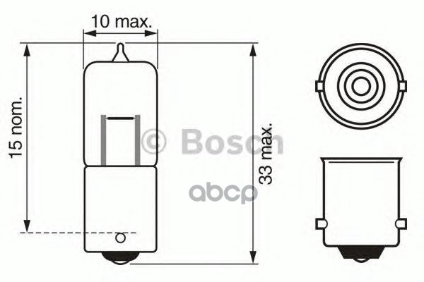 

Лампа 10w Ba9s Pure Light BOSCH 1 987 302 233 Bosch 1987302233