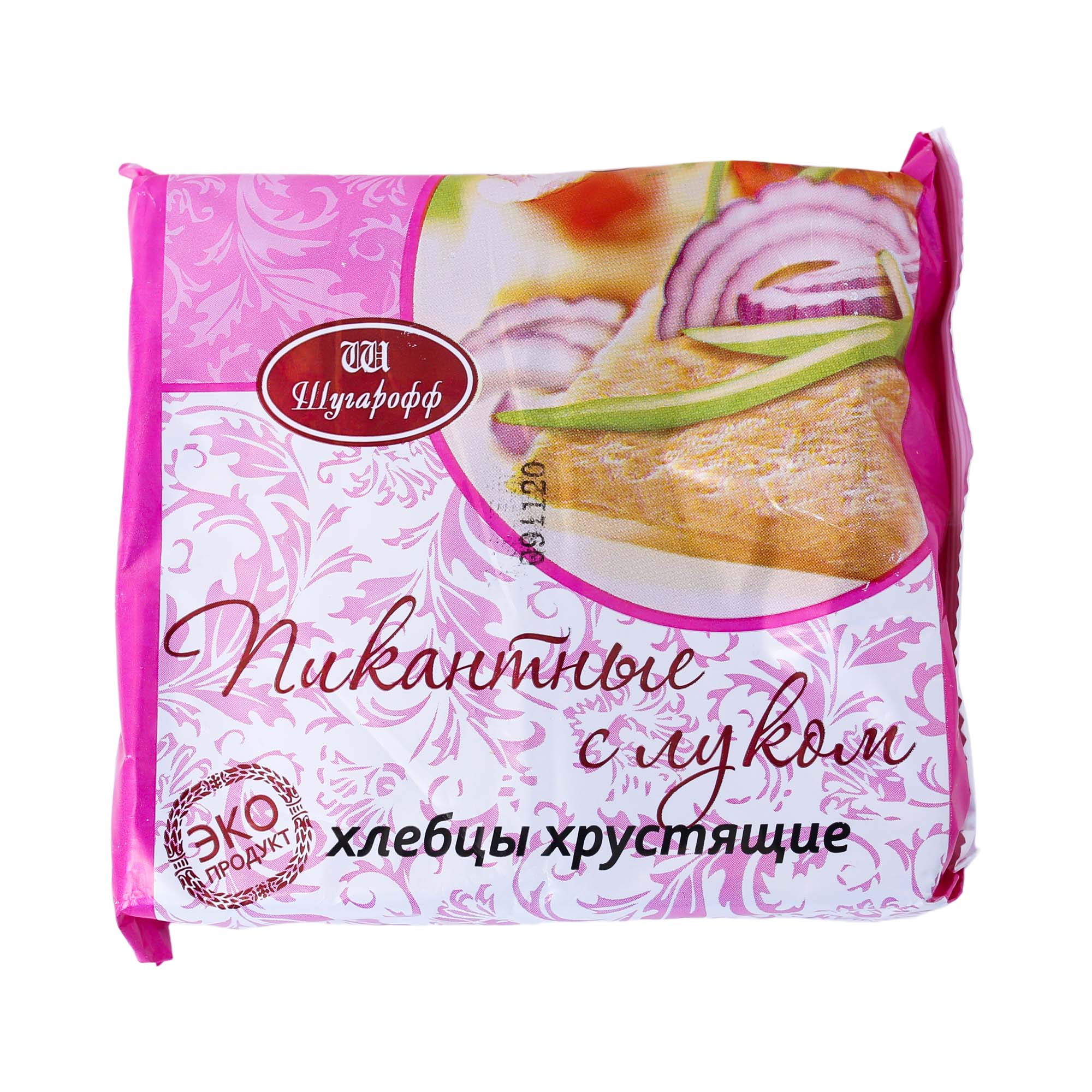 

Хлебцы пшеничные Хлебцы-Сибиряки пикантные с луком 75 г