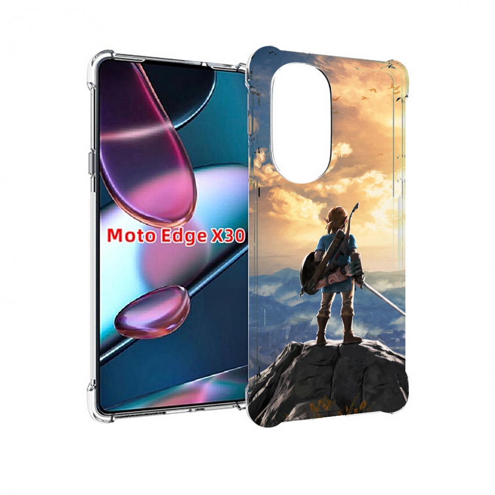 

Чехол MyPads The Legend of Zelda для Motorola Moto Edge X30, Прозрачный, Tocco