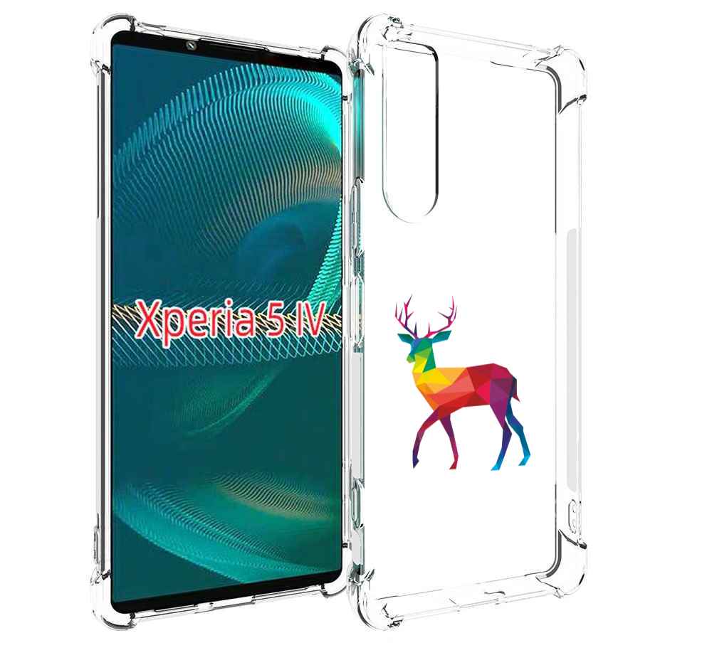

Чехол MyPads геометрический олень для Sony Xperia 5 IV (5-4), Прозрачный, Tocco