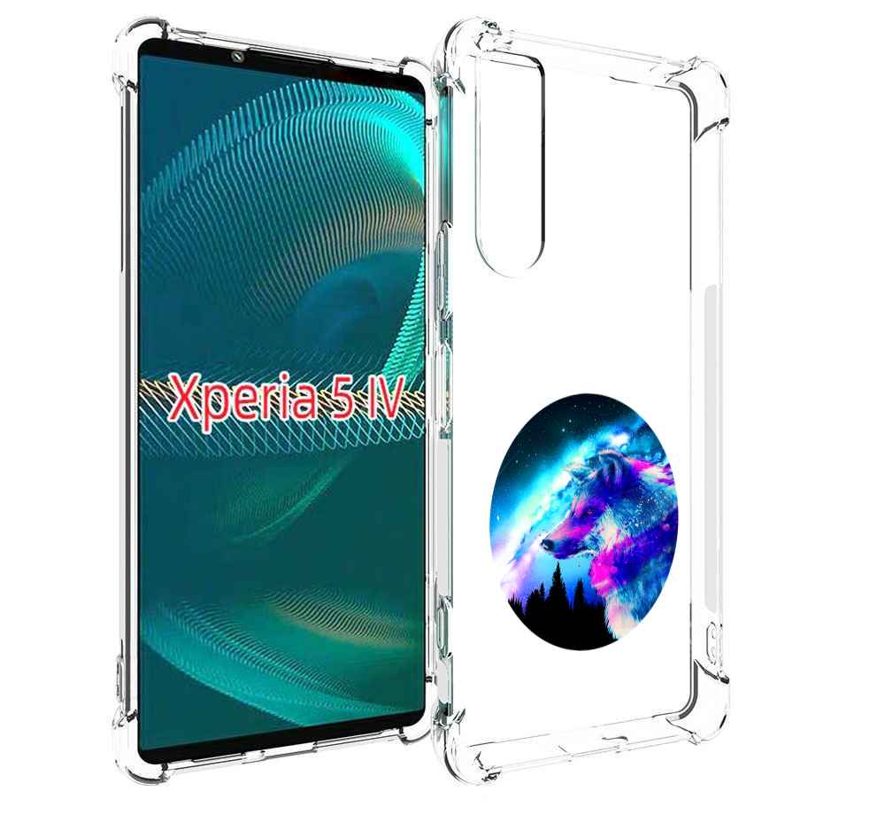 

Чехол MyPads голубой волк для Sony Xperia 5 IV (5-4), Прозрачный, Tocco