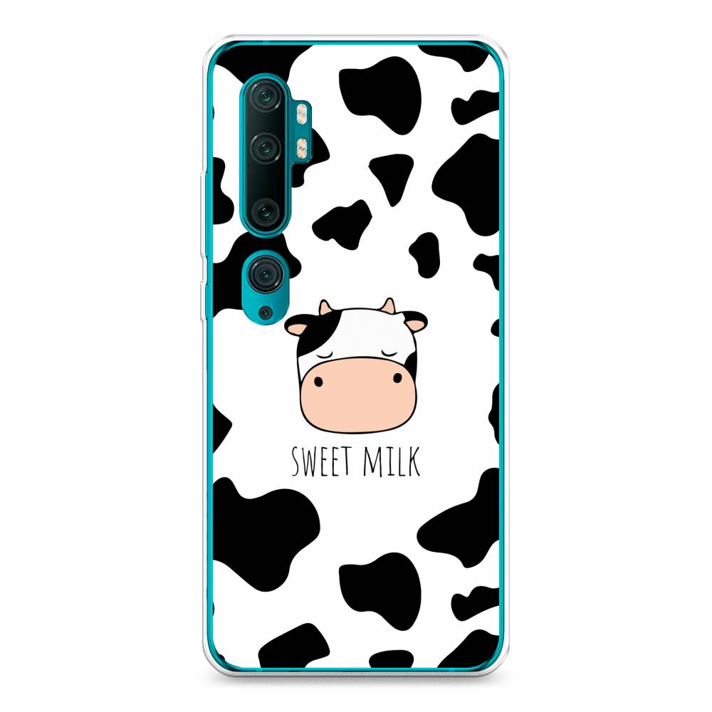 

Чехол на Xiaomi Mi Note 10"Sweet milk", Розовый;белый;черный, 37350-1