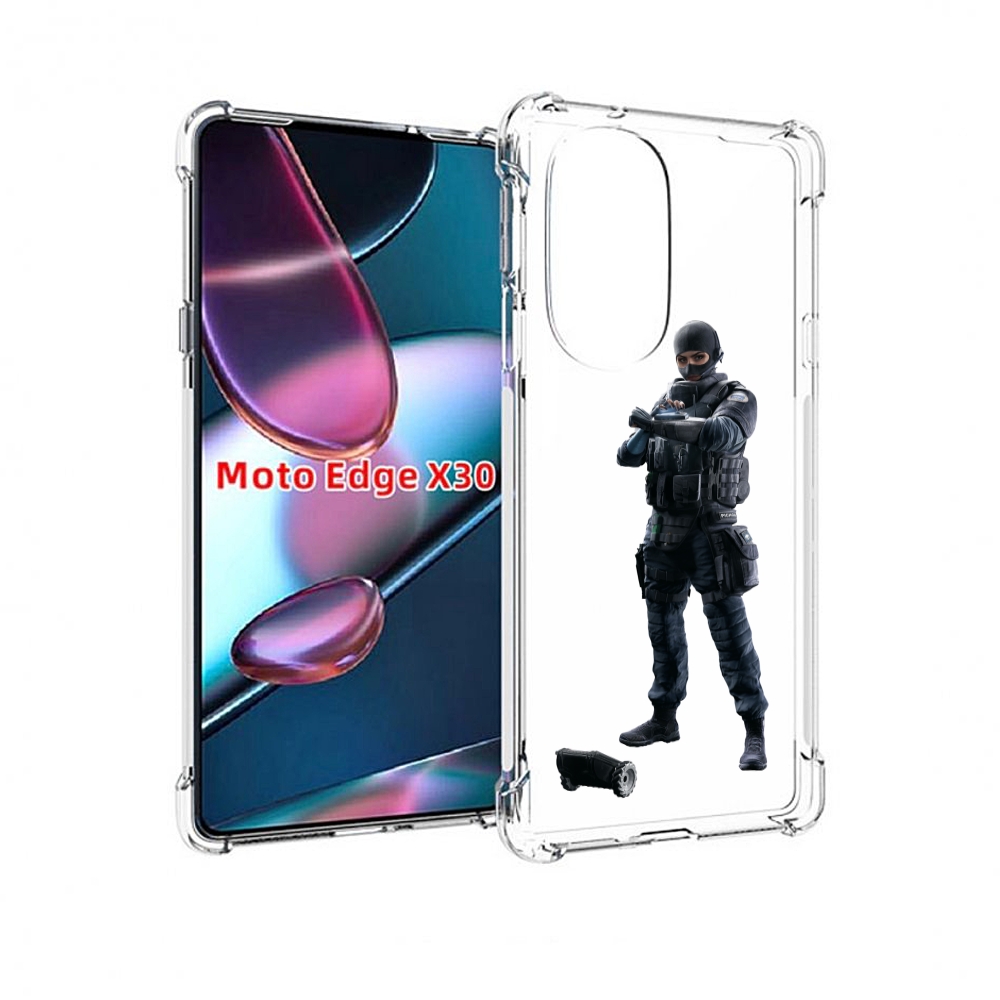 

Чехол MyPads Tom-Clancy's-Rainbow-Six-1 для Motorola Moto Edge X30, Прозрачный, Tocco