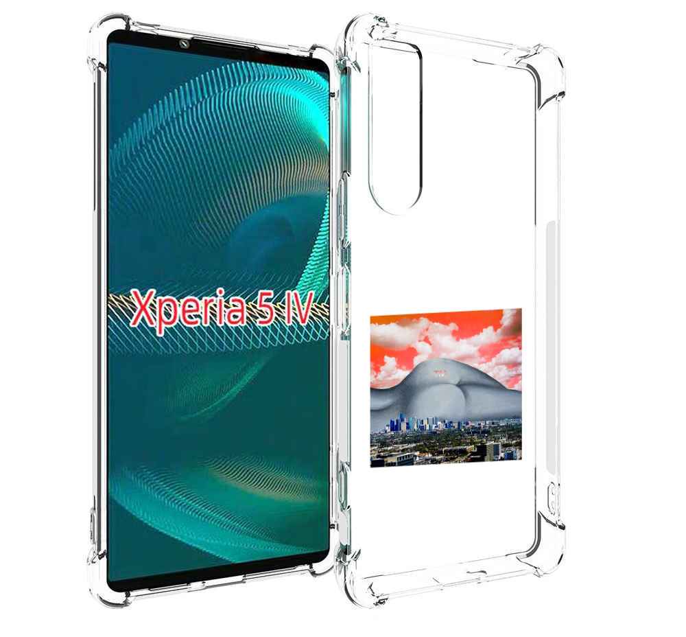 

Чехол MyPads город с девушкой на фоне для Sony Xperia 5 IV (5-4), Прозрачный, Tocco