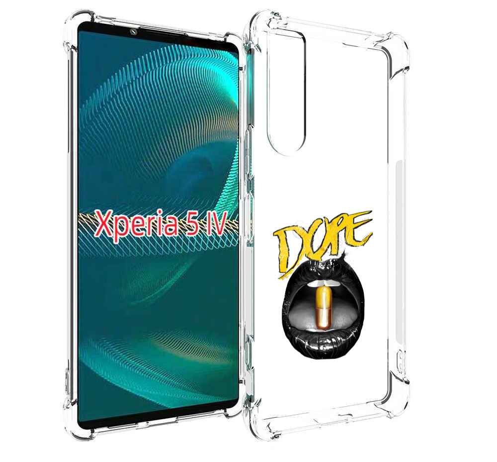 

Чехол MyPads губы для Sony Xperia 5 IV (5-4), Прозрачный, Tocco