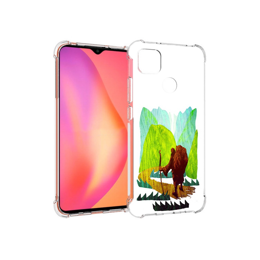 

Чехол MyPads Tocco для Xiaomi Redmi 9C Лесная тропа (PT152115.265.106), Прозрачный, Tocco