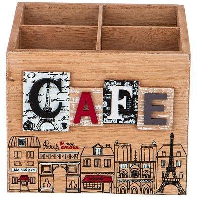 

Подставка Коллекция "Coffee Tea Time"14,5*12*15 См, Коричневый, 1186101035