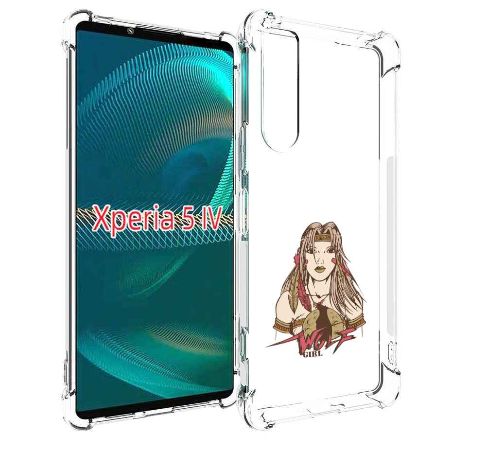 

Чехол MyPads девушка волк для Sony Xperia 5 IV (5-4), Прозрачный, Tocco