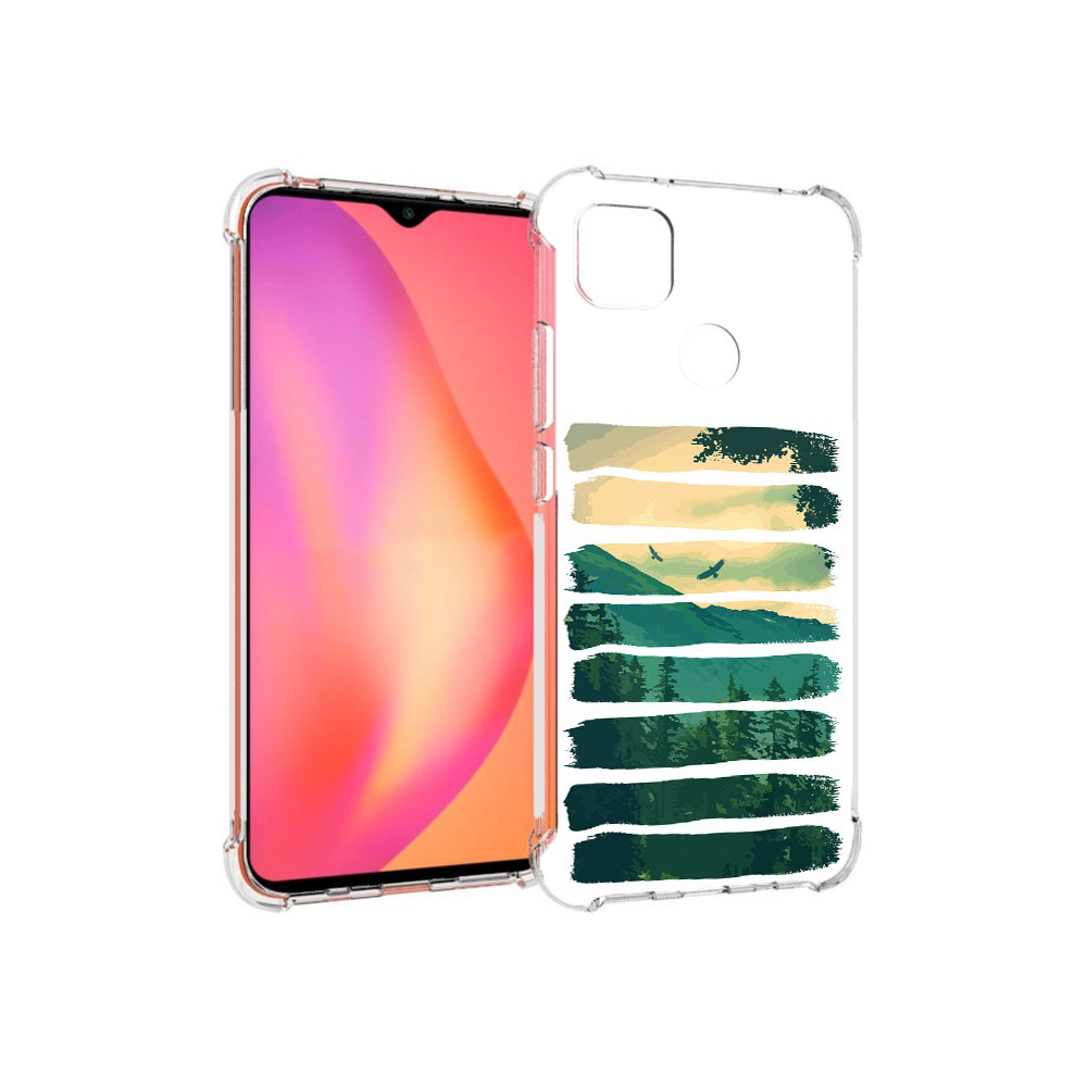 

Чехол MyPads Tocco для Xiaomi Redmi 9C Лесная чаща (PT152115.265.107), Прозрачный, Tocco