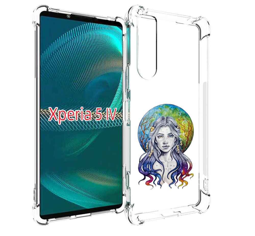 

Чехол MyPads девушка с красивыми волосами для Sony Xperia 5 IV (5-4), Прозрачный, Tocco