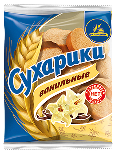 

Сухари Каравай Невские ванильные 280 г