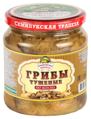 

Грибы Семилукская трапеза тушеные 460 г