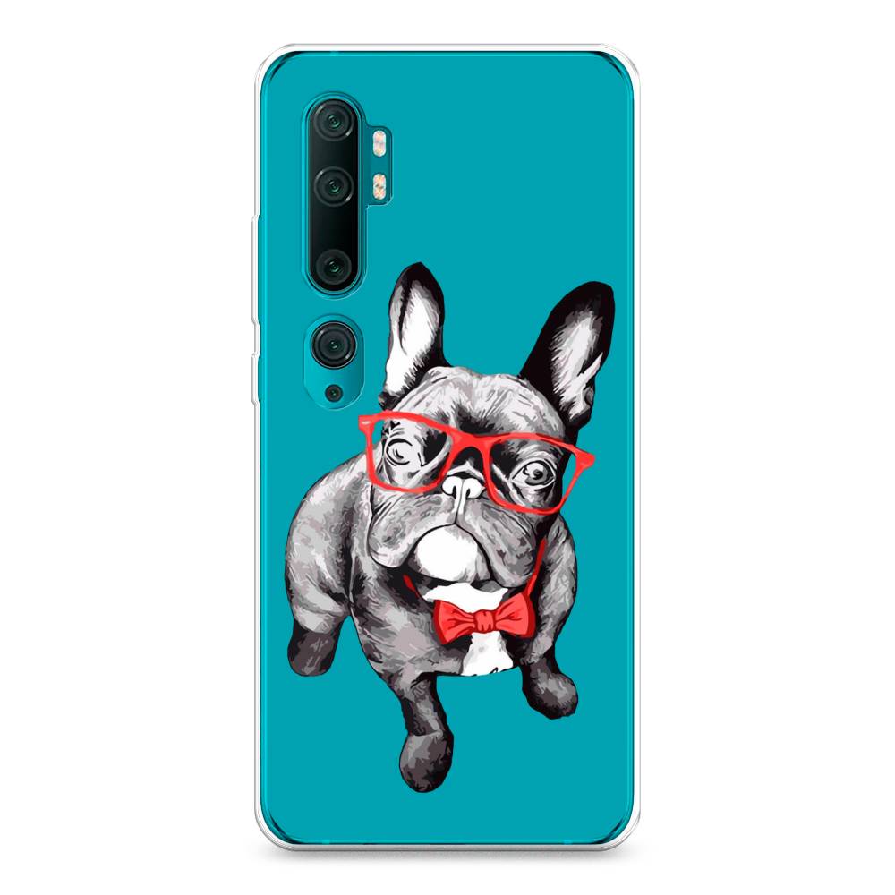 

Чехол на Xiaomi Mi Note 10"Французский бульдог", 37350-1