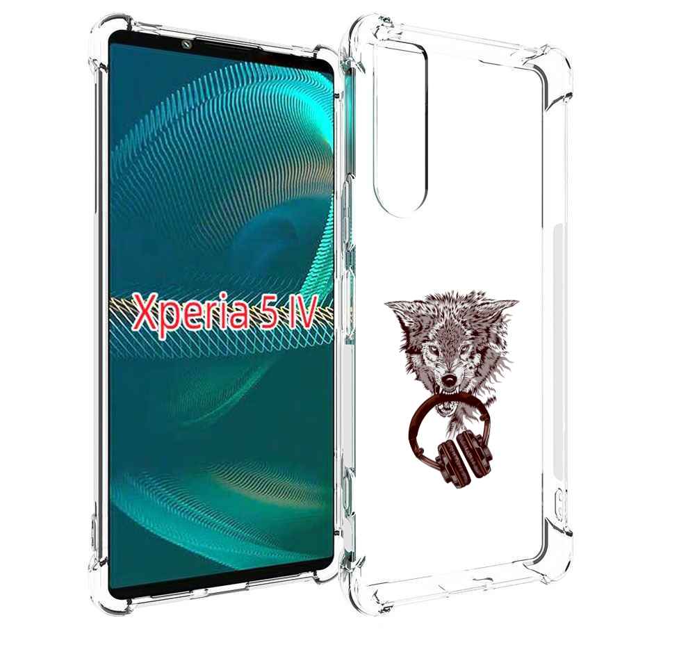 

Чехол MyPads дикий волк для Sony Xperia 5 IV (5-4), Прозрачный, Tocco