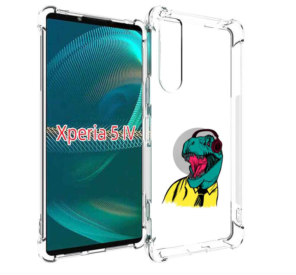 

Чехол MyPads дино для Sony Xperia 5 IV (5-4), Прозрачный, Tocco