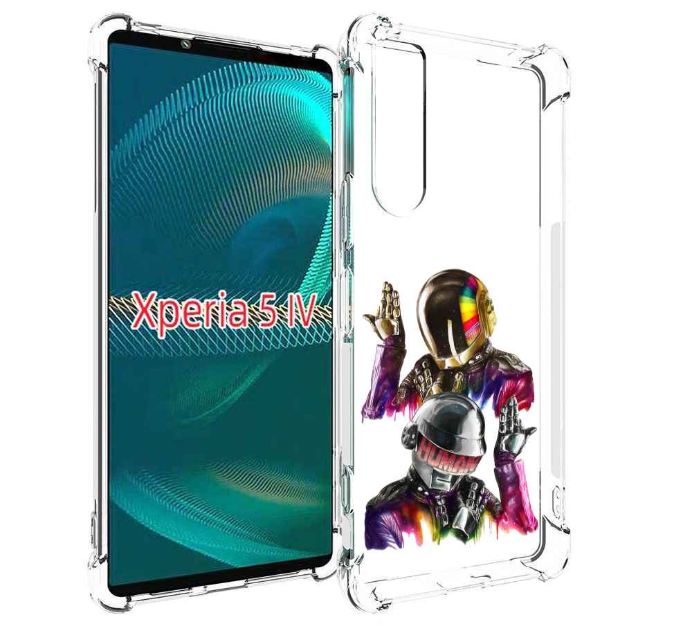 

Чехол MyPads диско космонавты для Sony Xperia 5 IV (5-4), Прозрачный, Tocco