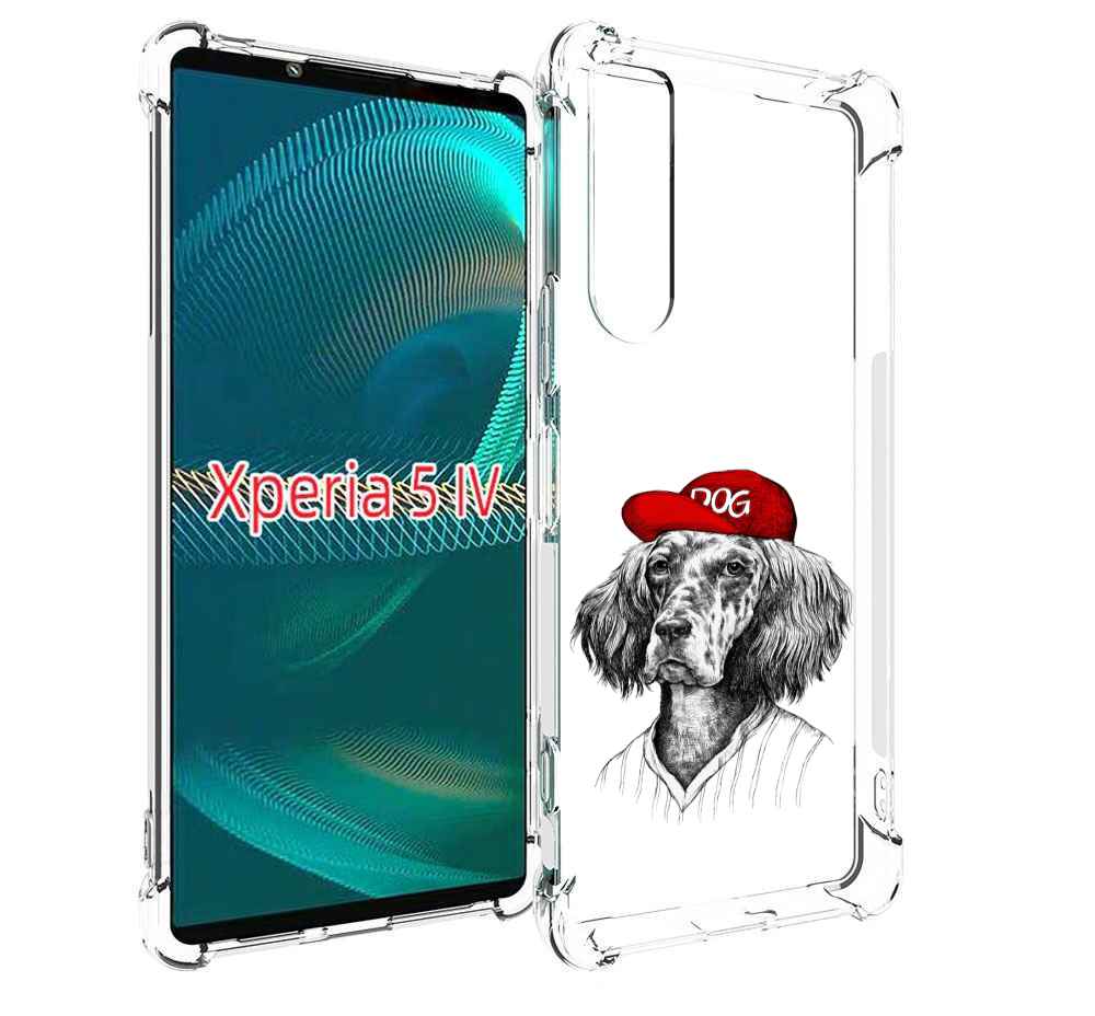 

Чехол MyPads дог для Sony Xperia 5 IV (5-4), Прозрачный, Tocco