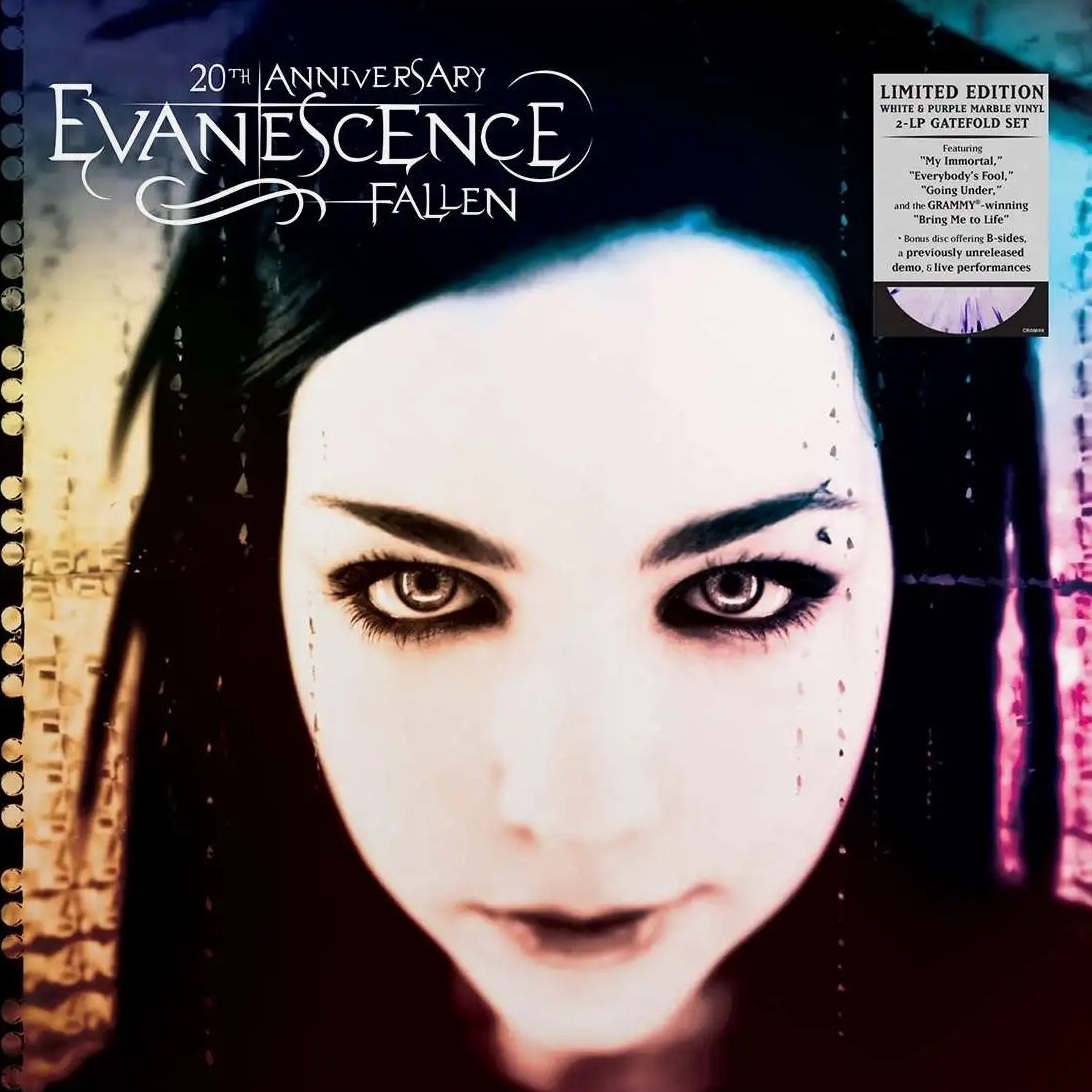 

Evanescence Fallen 20th Anniversary (White & Purple Marble) (2LP)