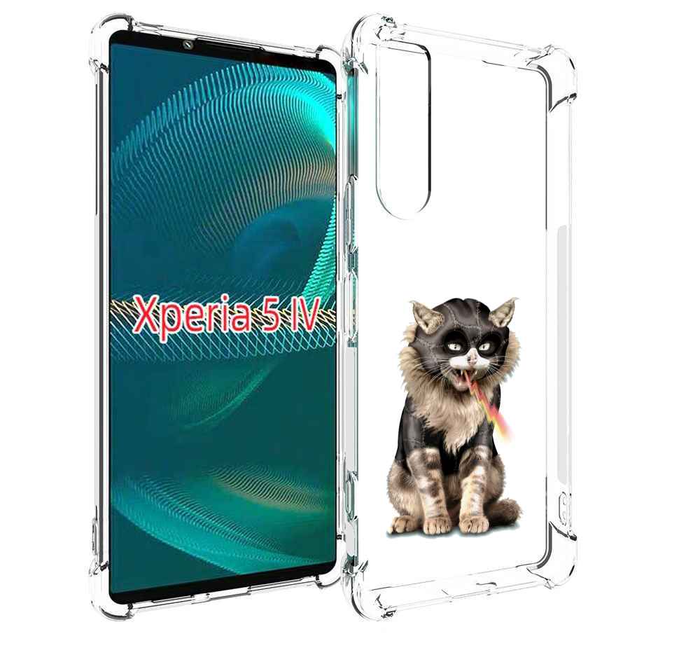 

Чехол MyPads дьяволский кот для Sony Xperia 5 IV (5-4), Прозрачный, Tocco