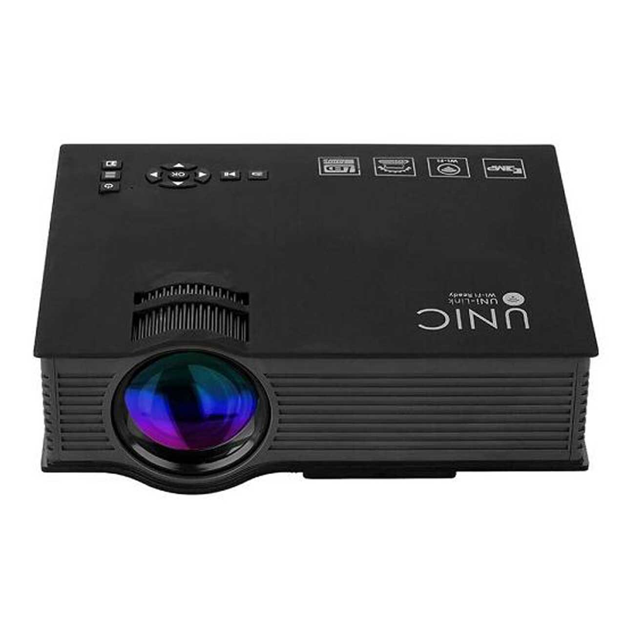 

Проектор мультимедийный портативный светодиодный видеопроектор Unic UC80D Full HD 1080 LED, UC80D