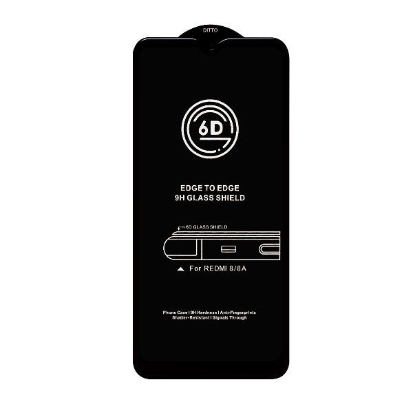 

Защитное стекло Xiaomi Redmi 8/8A 6D