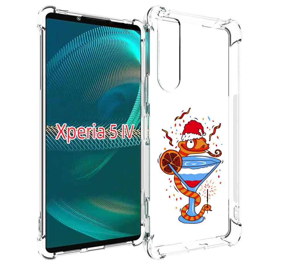 

Чехол MyPads змейка для Sony Xperia 5 IV (5-4), Прозрачный, Tocco