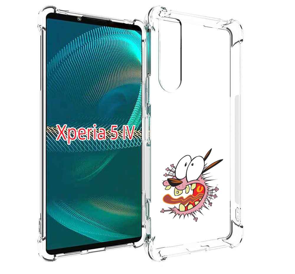 

Чехол MyPads испуганный бобик для Sony Xperia 5 IV (5-4), Прозрачный, Tocco