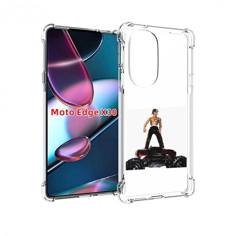 

Чехол MyPads Travis Scott - Rodeo для Motorola Moto Edge X30, Прозрачный, Tocco