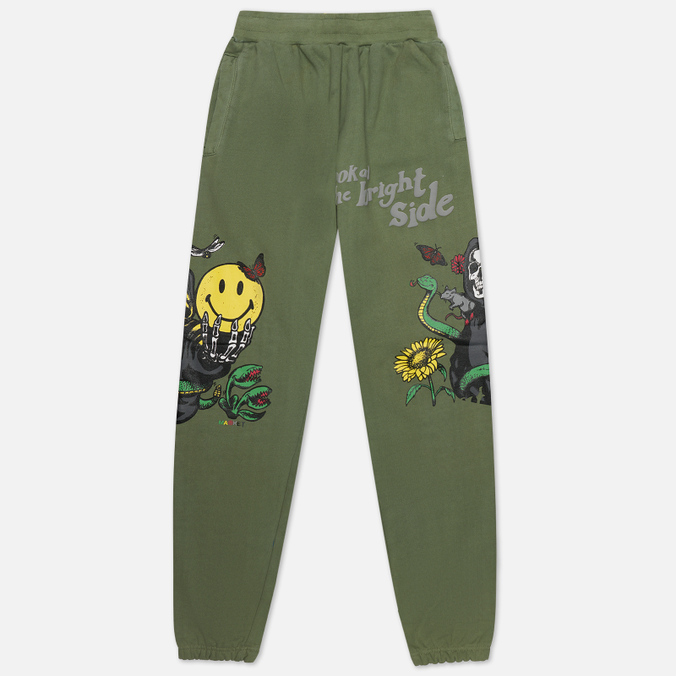 фото Спортивные брюки мужские market 395000447-1059 зеленые 2xl