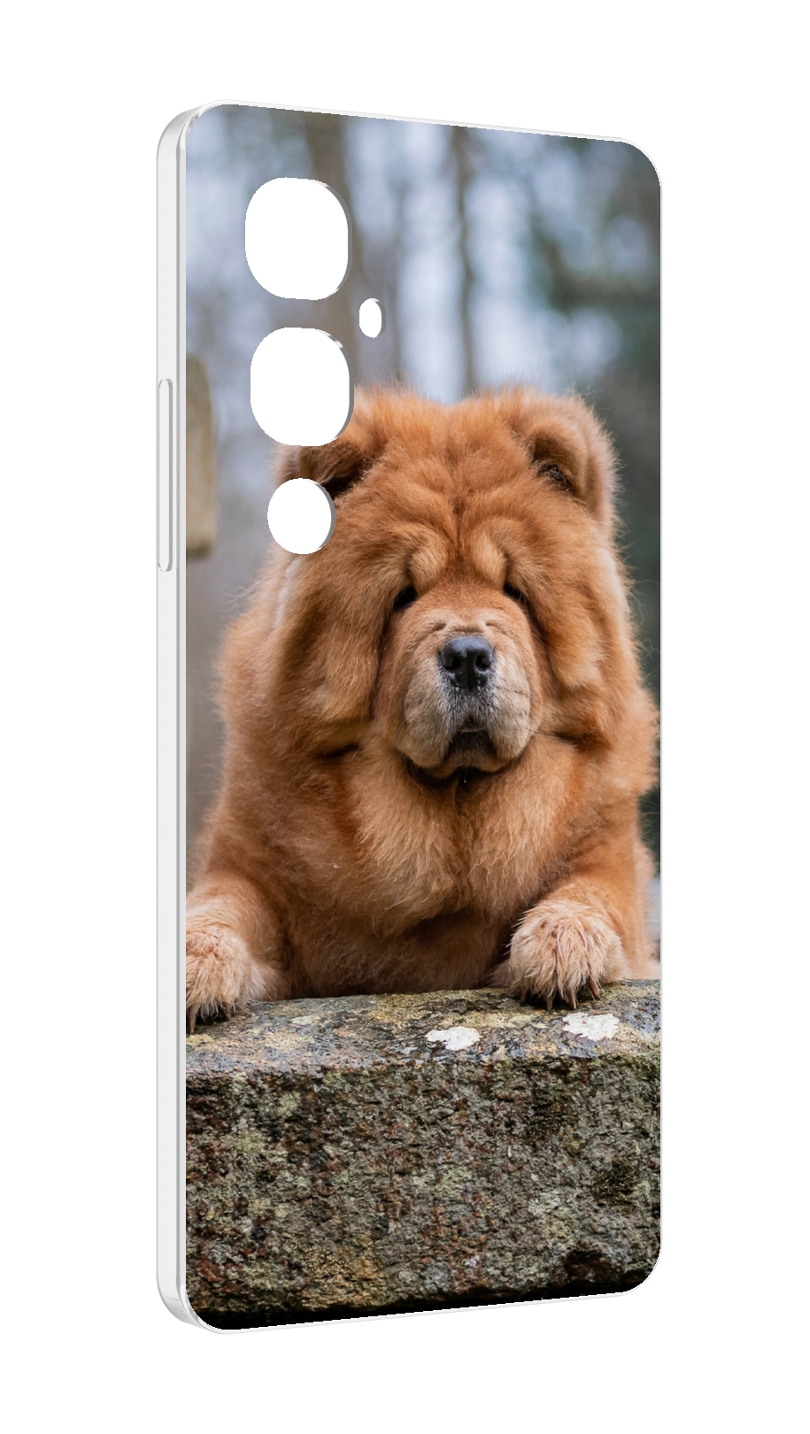 

Чехол MyPads чау чау для Tecno Pova 4 Pro, Прозрачный, Tocco